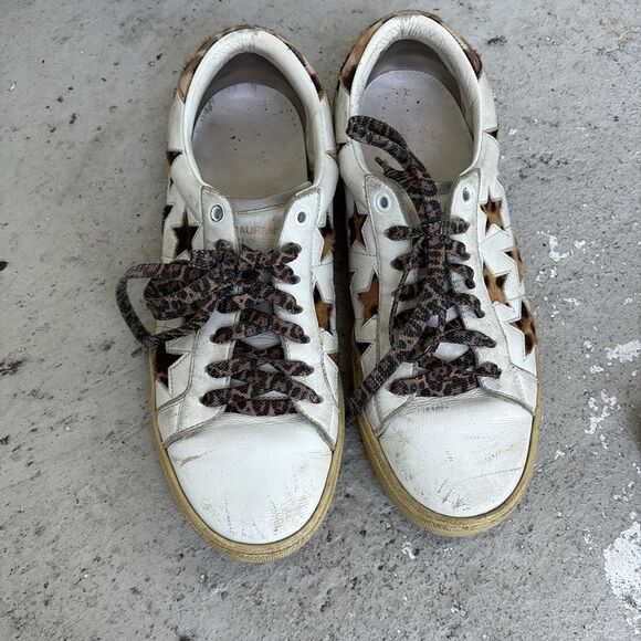 Saint Laurent , distressed sneakers - Picture 3 of 9